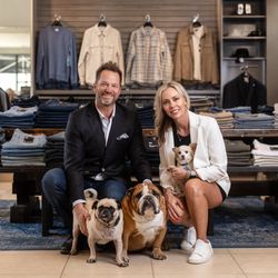 Carter's Men's Clothing - Brigid and John Hornacek. Along with Max, Brandon & Carlos.