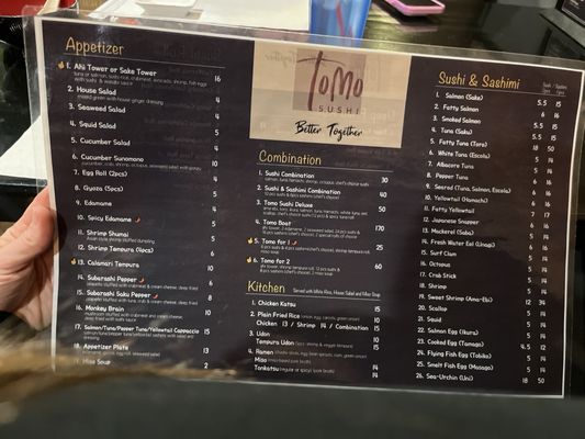 Menu photo 3 Tomo Sushi Flower Mound, TX Menu photo 3 Tomo Sushi Flower Mound, TX