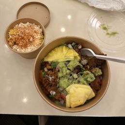 Esquites and Al Pastor Bowl Esquites and Al Pastor Bowl