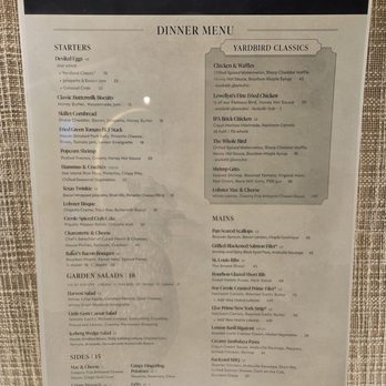 Yardbird - Southern Near Me - Las Vegas, Nevada