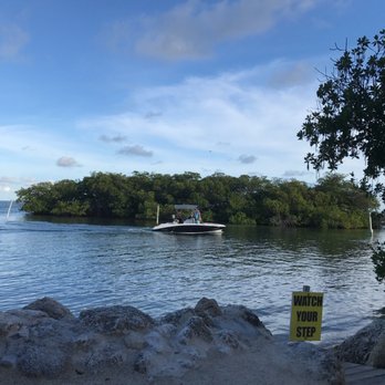 Island Grill - View of the ocean from the beach - Seafood Near Me - Islamorada, Florida