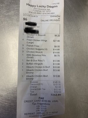 Menu photo 1 Happy & Lucky Dragon Tuckahoe, NY Menu photo 1 Happy & Lucky Dragon Tuckahoe, NY