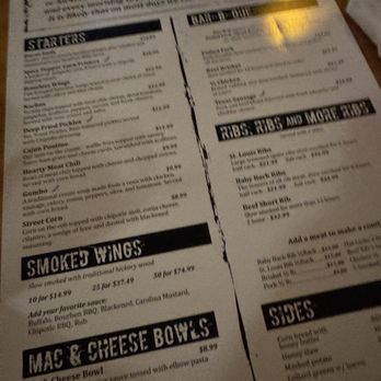 Theodores Booze Blues & BBQ - Menu - Barbeque Near Me - Springfield, Massachusetts