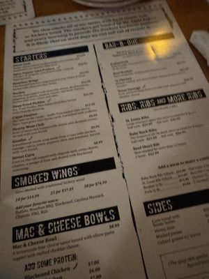 Menu photo 3 Theodores Booze Blues & BBQ Springfield, MA