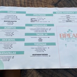 El Break Cafe - Menu 11/2022