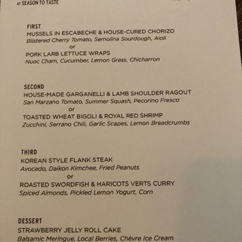 Season to Taste - New American Near Me - Cambridge, Massachusetts
