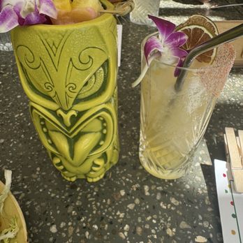 Deck. - Lucky dragon comes with the cup and lilikoi margarita blended - Hawaiian Near Me - Honolulu, Hawaii Deck. - Lucky dragon comes with the cup and lilikoi margarita blended - Hawaiian Near Me - Honolulu, Hawaii