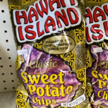 Manono Mini Mart - two bags of sweet potato chips - Sandwiches Near Me - Hilo, Hawaii Manono Mini Mart - two bags of sweet potato chips - Sandwiches Near Me - Hilo, Hawaii