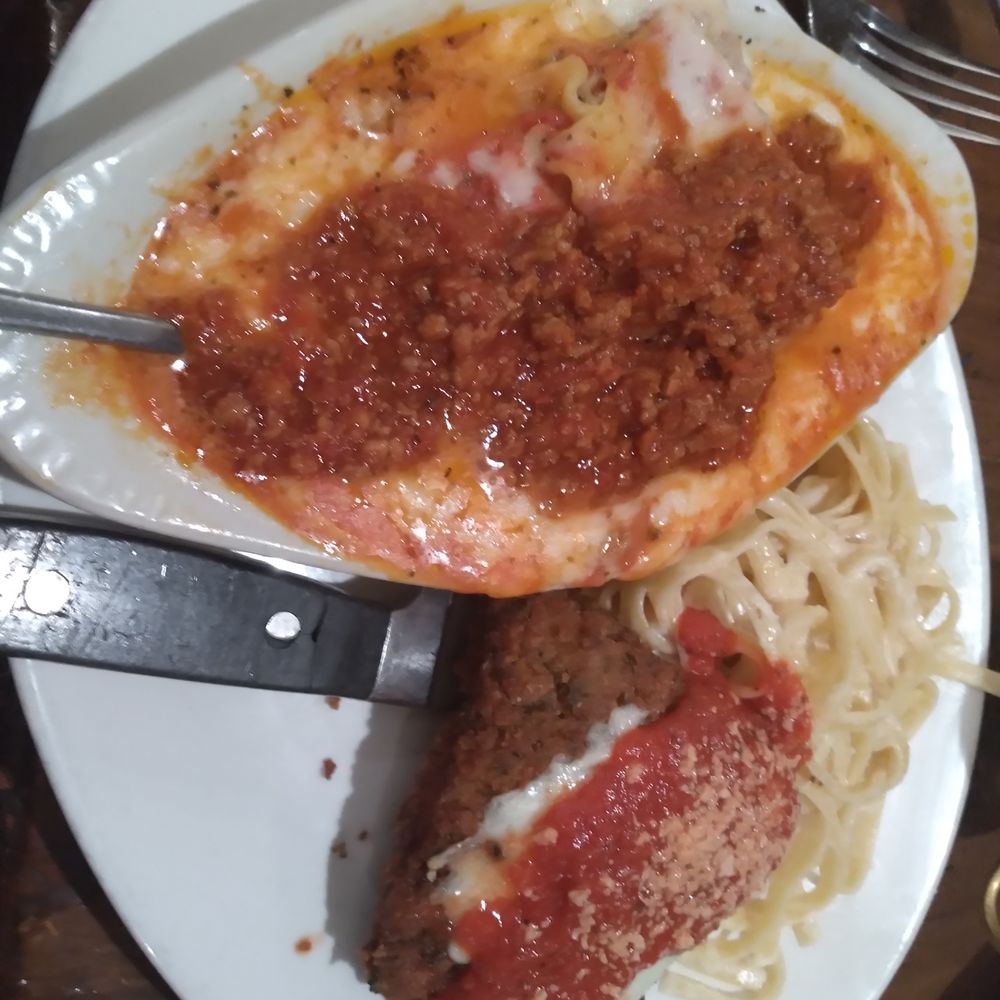 Gino's - Gino Trio, bigger in size than but Lasagna was similar to soup, Noodles were dry need more sauce, Chicken Parm was baked differently - Italian Near Me - Salinas, California Gino's - Gino Trio, bigger in size than but Lasagna was similar to soup, Noodles were dry need more sauce, Chicken Parm was baked differently - Italian Near Me - Salinas, California