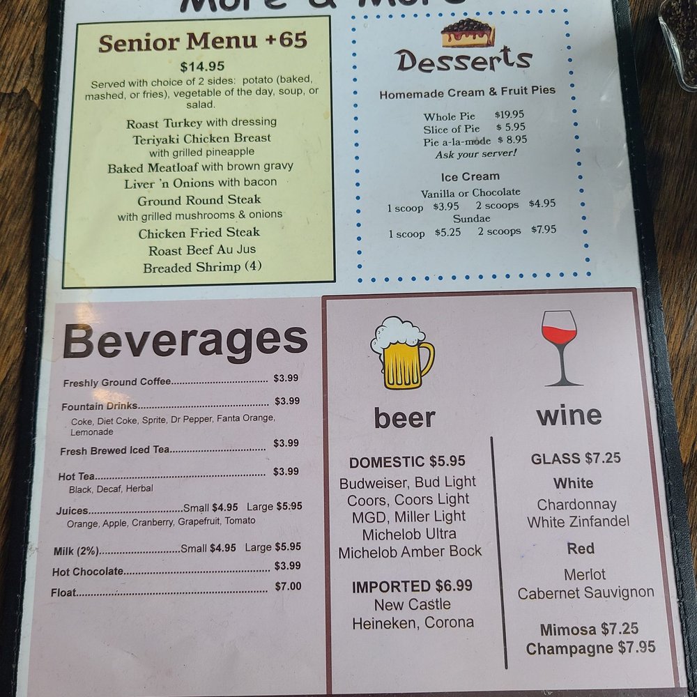 Grandma's Restaurant - Senior menu, beverages, and dessert - New American Near Me - Oceanside, California Grandma's Restaurant - Senior menu, beverages, and dessert - New American Near Me - Oceanside, California