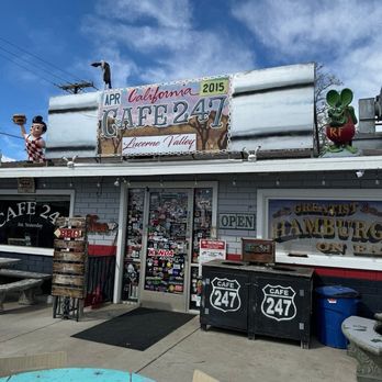 Cafe 247 - Restaurant entrance - American Near Me - Lucerne Valley, California Cafe 247 - Restaurant entrance - American Near Me - Lucerne Valley, California