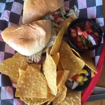 Food Dudes Kitchen - Mahi mahi fish sandwich - Seafood Near Me - Kill Devil Hills, North Carolina