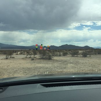 Seven Magic Mountains - Public Art Near Me - Las Vegas, Nevada