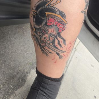 Empire Tattoo Studios - My fav, this far! Artist: cody lee, hes been working on my leg for a little bit I cant wait to get more. - Tattoo Near Me - Redlands, California