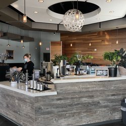Coffea Roasterie - Coffee bar area