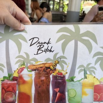 Bacon Bitch - Drink menu...Bitch! - Sandwiches Near Me - Miami Beach, Florida