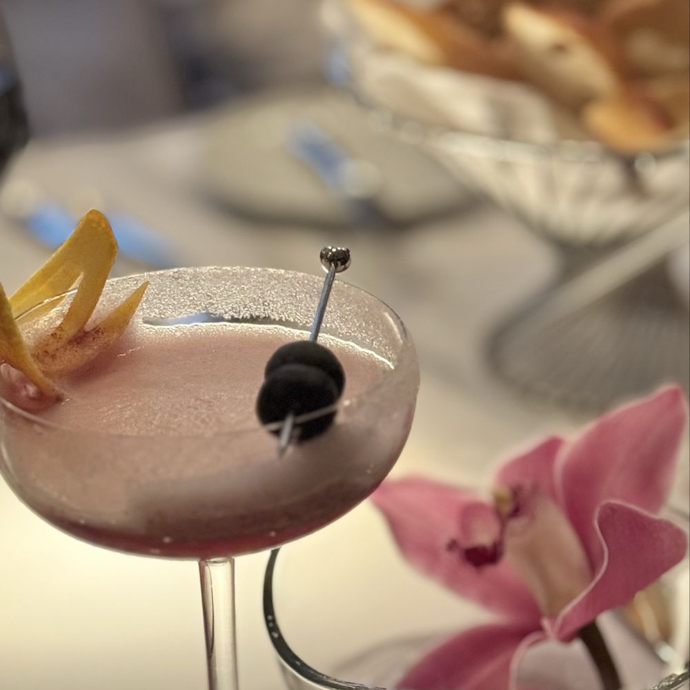 Restaurant Bonaparte - Blueberry mocktail - French Near Me - Montreal, Quebec Restaurant Bonaparte - Blueberry mocktail - French Near Me - Montreal, Quebec