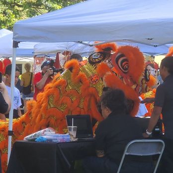 Smith Beretania Park - lion Dance in the park - Parks Near Me - Honolulu, Hawaii