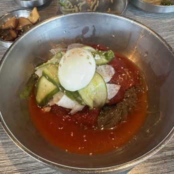 Woomiok - spicy cold noodles - Korean Near Me - San Diego, California Woomiok - spicy cold noodles - Korean Near Me - San Diego, California