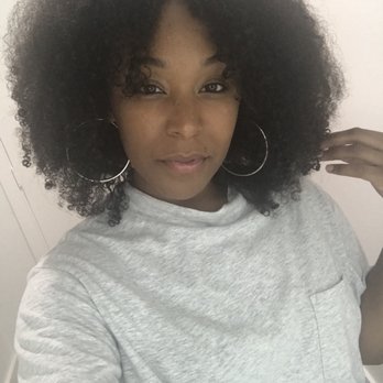 Planet Curls - Before said "DevaCut" - Hair Salons Near Me - Houston, Texas