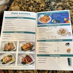 Ono Hawaiian BBQ - Menu