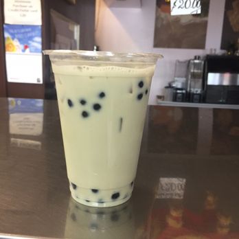 Dalat's Cafe - Green Milk Tea with tapioca balls - Vietnamese Near Me - Louisville, Kentucky Dalat's Cafe - Green Milk Tea with tapioca balls - Vietnamese Near Me - Louisville, Kentucky