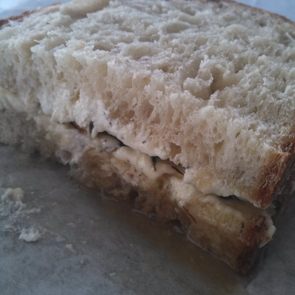 Hendrickx Belgian Bread Crafter - half of the goat cheese sandwich - Bakeries Near Me - Chicago, Illinois Hendrickx Belgian Bread Crafter - half of the goat cheese sandwich - Bakeries Near Me - Chicago, Illinois