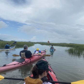 Savannah Canoe & Kayak - Our family traveling through the marsh creeks. - Tours Near Me - Savannah, Georgia