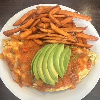 Aragon House Cafe - Mexicali Omelette - Breakfast & Brunch Near Me - Bellflower, California