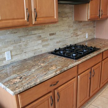 Fox Granite - Crema Bordeaux granite countertop - Building Supplies Near Me - San Antonio, Texas