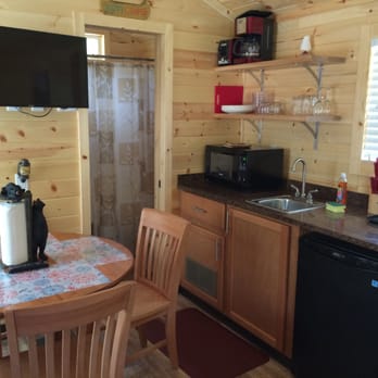 Emmett KOA - Deluxe cabin- sleeps 4 - Campgrounds Near Me - Emmett, Michigan
