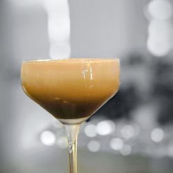 Bel Air Social - Espresso Martini with Akashi Japanese Whiskey, delicious.