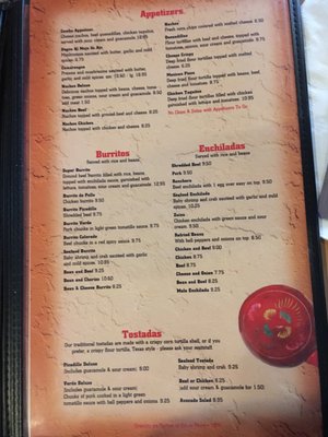 Menu photo 8 La Fiesta Elko, NV