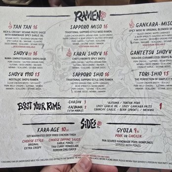 Ganko Ittetsu Ramen - Ramen Near Me - Brookline, Massachusetts