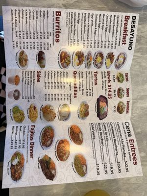 Menu photo 1 Los Dos Toritos Baker, CA Menu photo 1 Los Dos Toritos Baker, CA