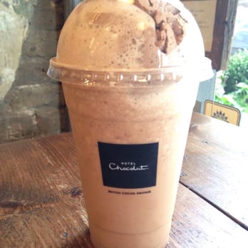 Hotel Chocolat - Salted caramel brownie frappe - Chocolatiers & Shops Near Me - London, XGL Hotel Chocolat - Salted caramel brownie frappe - Chocolatiers & Shops Near Me - London, XGL
