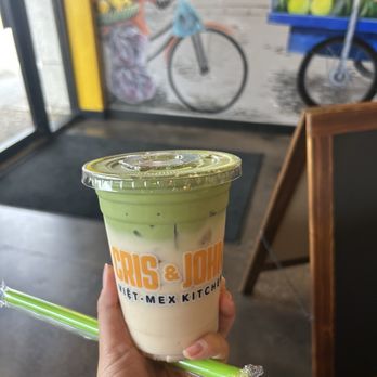 Cris and John - Horchata matcha - Vietnamese Near Me - Dallas, Texas