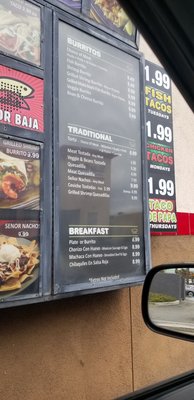 Menu photo 4 Senor Baja Upland, CA