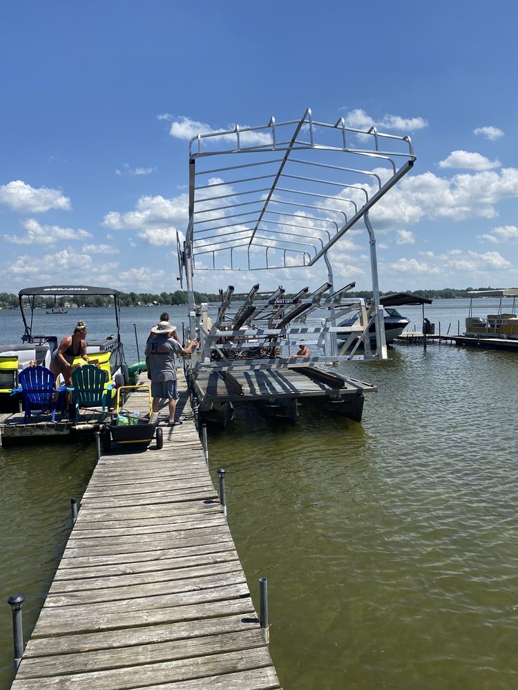 B & R BOATLIFT & DOCKS Updated September 2024 34 Photos 8480 IN23, Walkerton, Indiana
