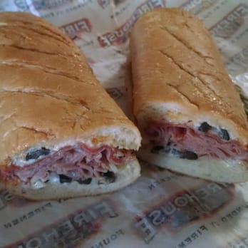 Firehouse Subs - Italian with black olive, no lettuce and no tomato (I ordered it with no lettuce & no tomato) - Delis Near Me - Yuma, Arizona