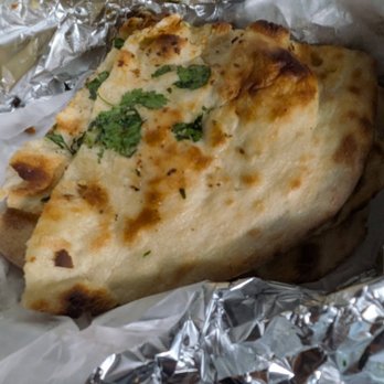 Amaravati Indian Restaurant - Garlic Naan - Indian Near Me - Los Alamitos, California