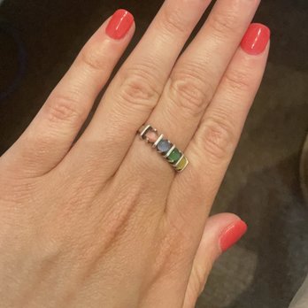 CNP Nails - Dip manicure on natural nails - Nail Salons Near Me - Raleigh, North Carolina