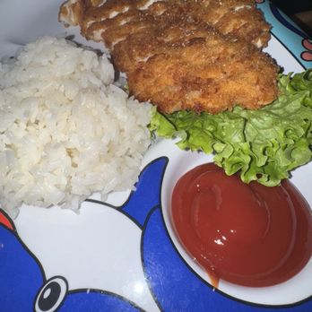 Shibui - Kids Menu - Plated on a super cute plate - Japanese Near Me - Sunset, Florida