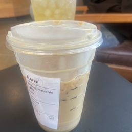 Iced Pistachio Latte Iced Pistachio Latte