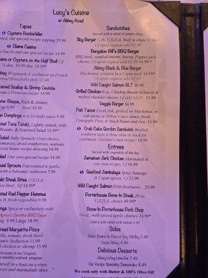 Menu photo 2 Lucy's Sky Bar Virginia Beach, VA