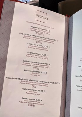 Menu photo 4 Felice a Testaccio Rome, RM