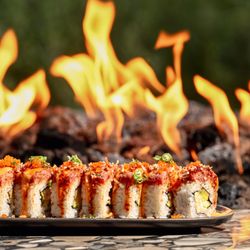 Binchotan Bar & Grill - Volcano Roll