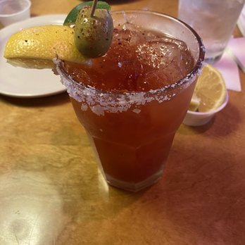 Texas Roadhouse - House Bloody Mary. Pretty decent actually. - Steakhouses Near Me - Pelham, Alabama