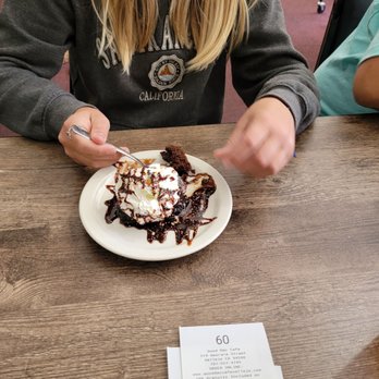 Good Day Cafe - Birthday Brownie - Breakfast & Brunch Near Me - Vallejo, California Good Day Cafe - Birthday Brownie - Breakfast & Brunch Near Me - Vallejo, California