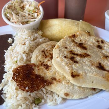 Vicky's Salvadorian Restaurant - Tamal & Pupusa Combo - absolutely AMAZING! - Salvadoran Near Me - Centralia, Washington Vicky's Salvadorian Restaurant - Tamal & Pupusa Combo - absolutely AMAZING! - Salvadoran Near Me - Centralia, Washington